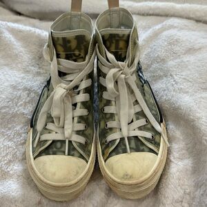 Dior Hightop sneakers gently worn
